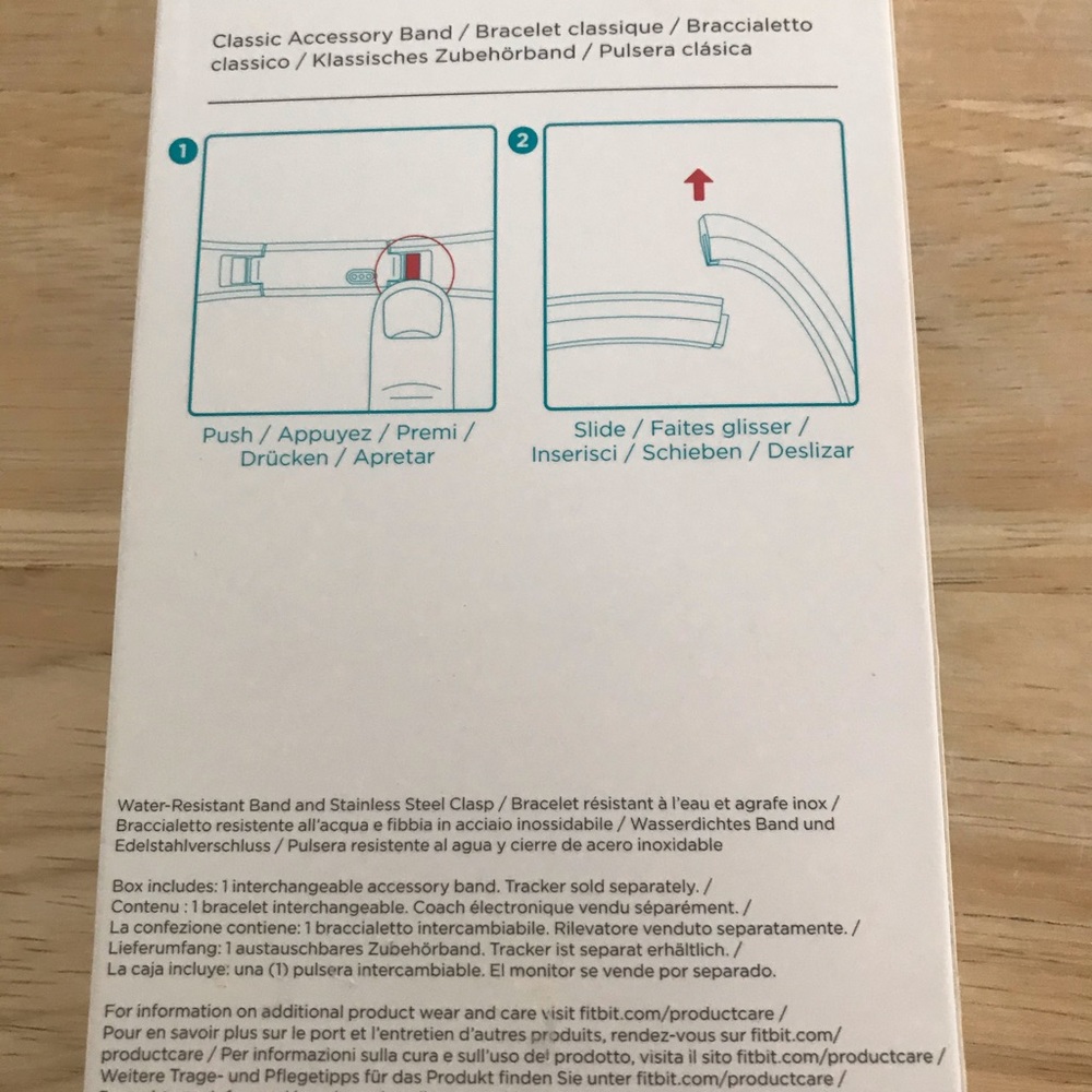 Fitbit Alta Classic Accessory Band Large - Picture 2 of 3